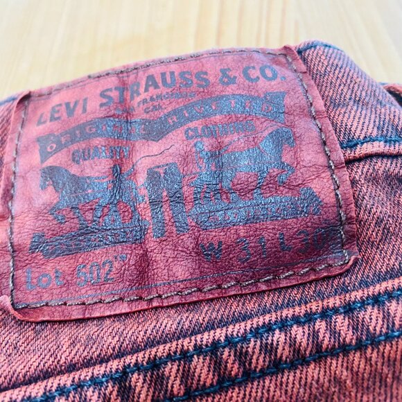 Overdyed Men's Levi's 502 Jeans - Picture 5 of 7